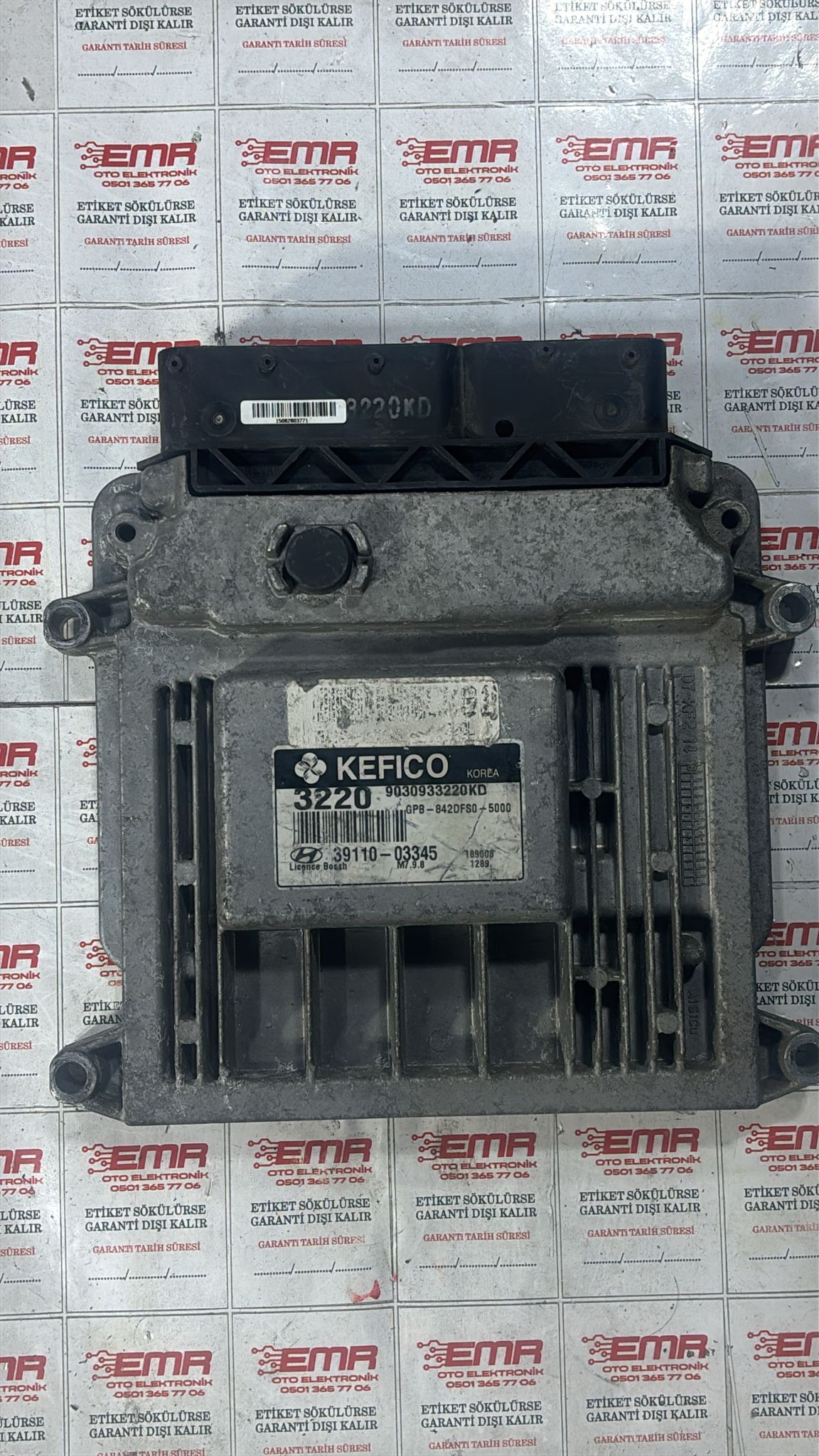 HYUNDAİ İ20 1.2 MOTOR BEYNİ 39110-03345